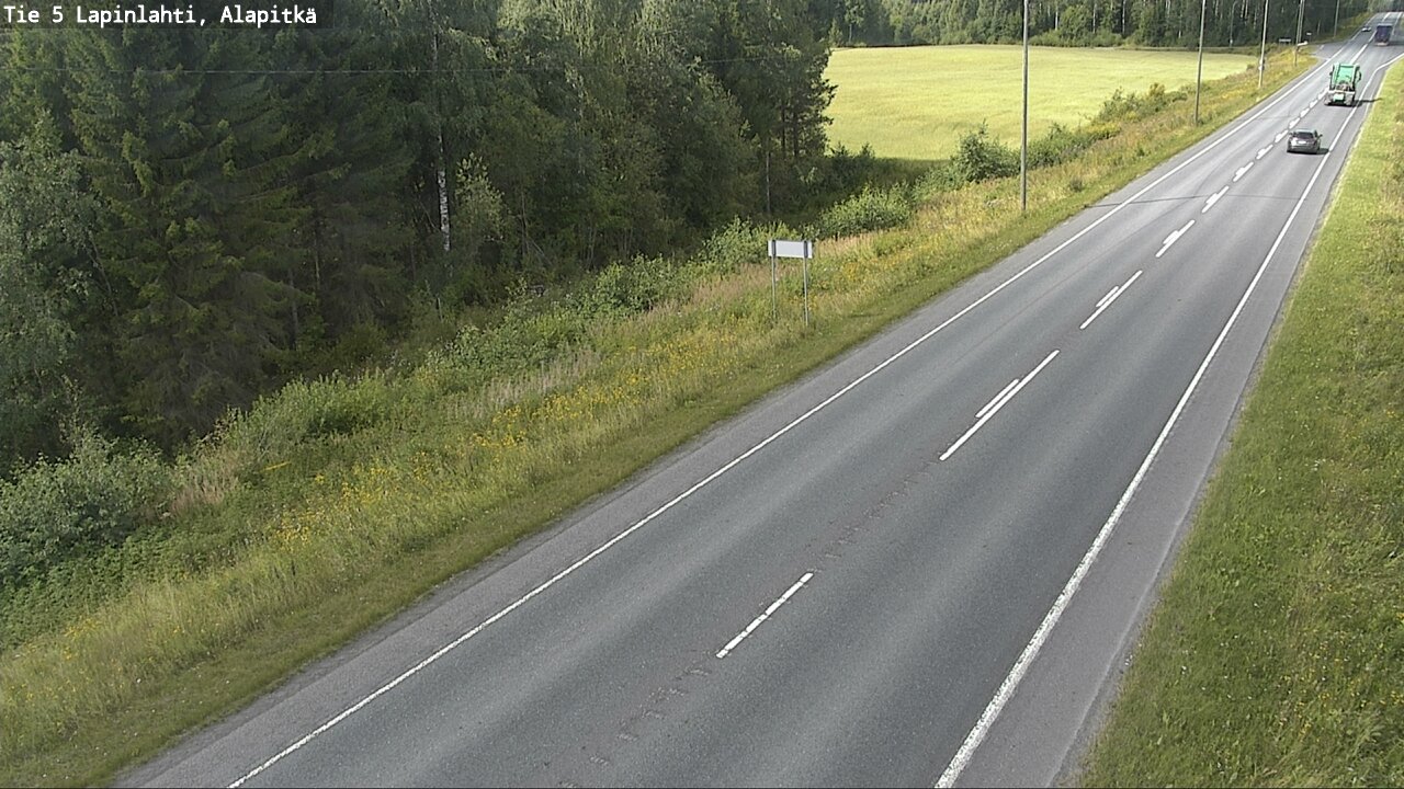 Kelikamerat Kuva Tie 5 Lapinlahti, Alapitkä, Lapinlahti, Pohjois-Savo