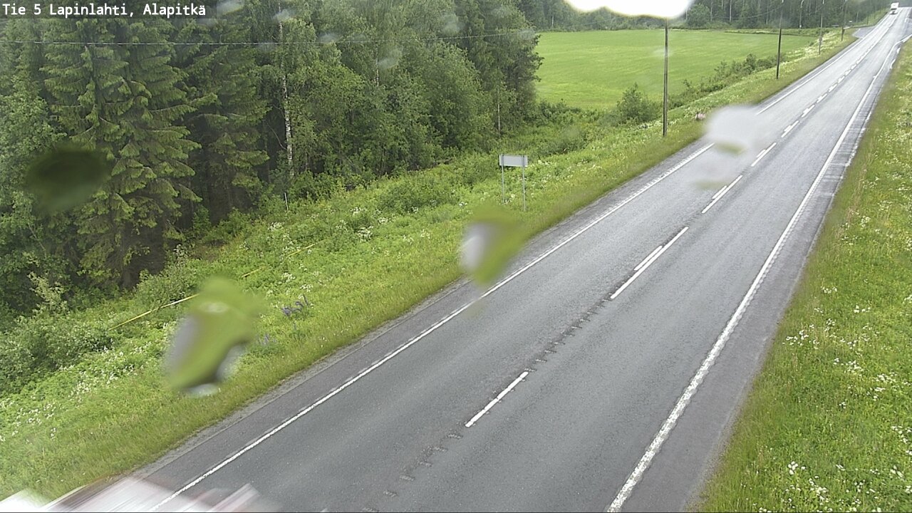 Kelikamerat Kuva Tie 5 Lapinlahti, Alapitkä, Lapinlahti, Pohjois-Savo