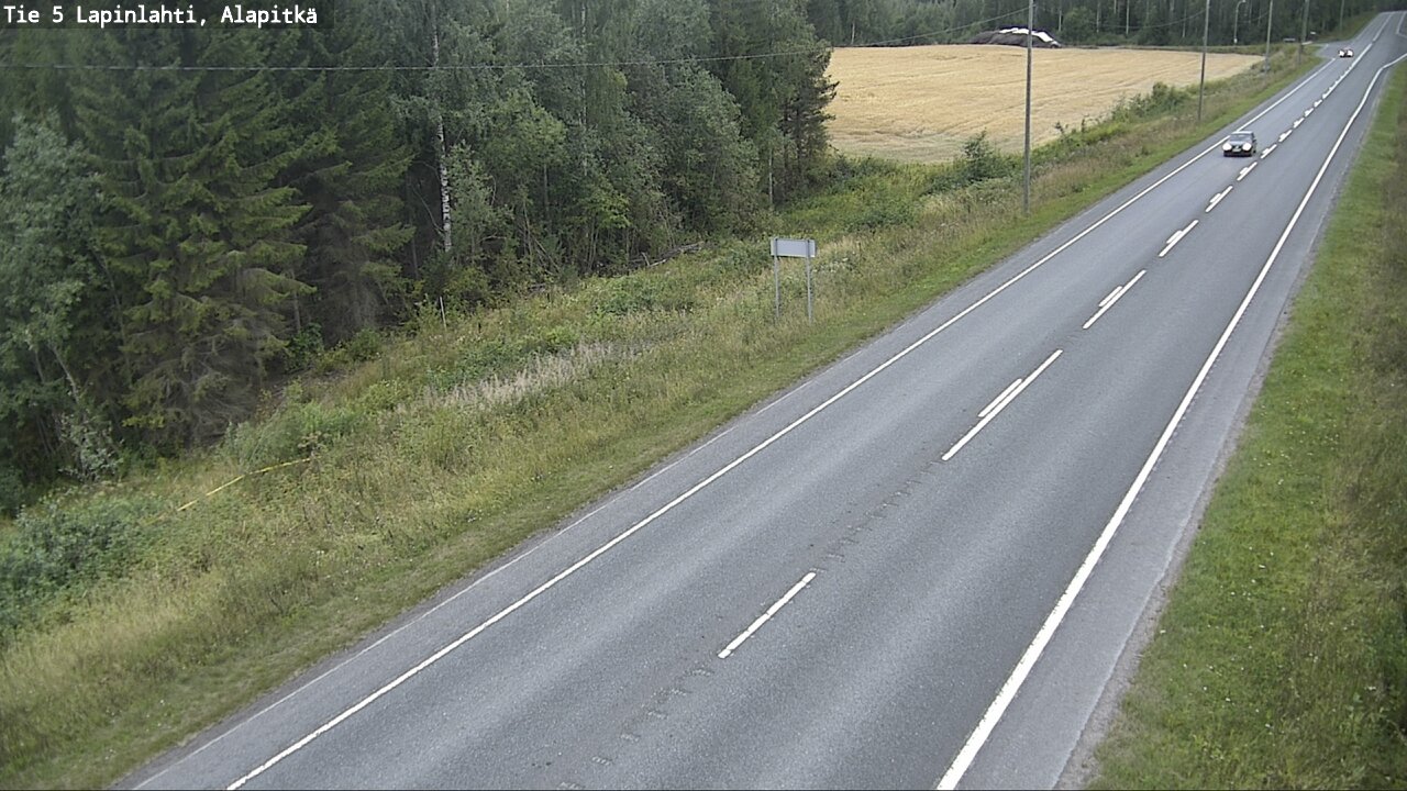 Kelikamerat Kuva Tie 5 Lapinlahti, Alapitkä, Lapinlahti, Pohjois-Savo