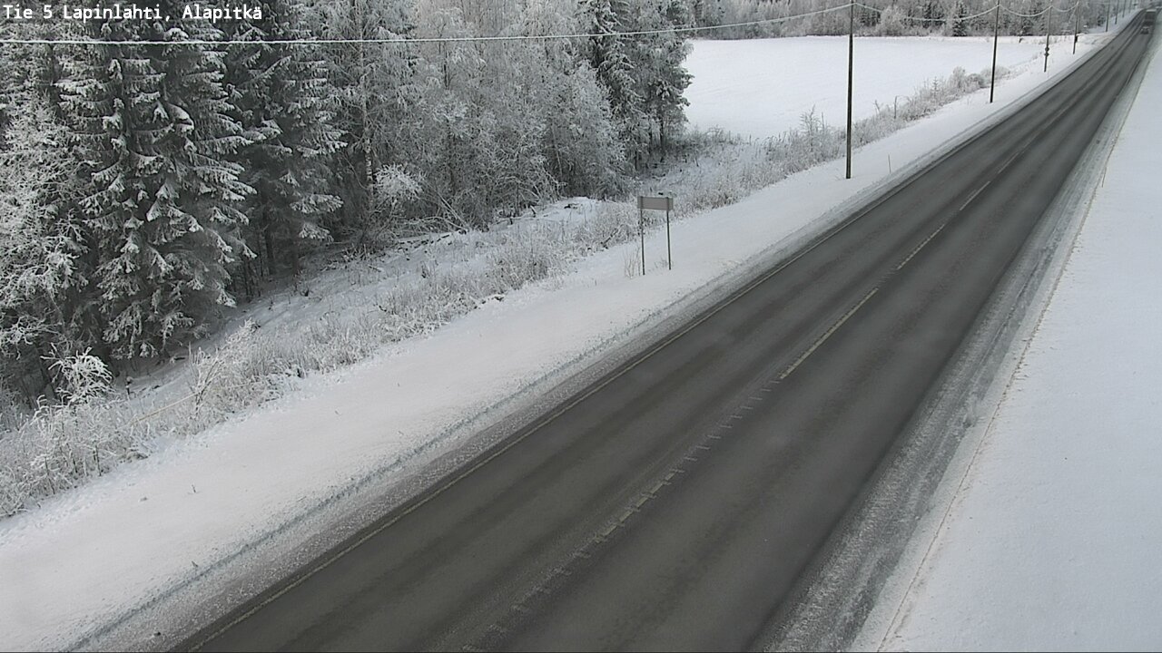 Kelikamerat Kuva Tie 5 Lapinlahti, Alapitkä, Lapinlahti, Pohjois-Savo