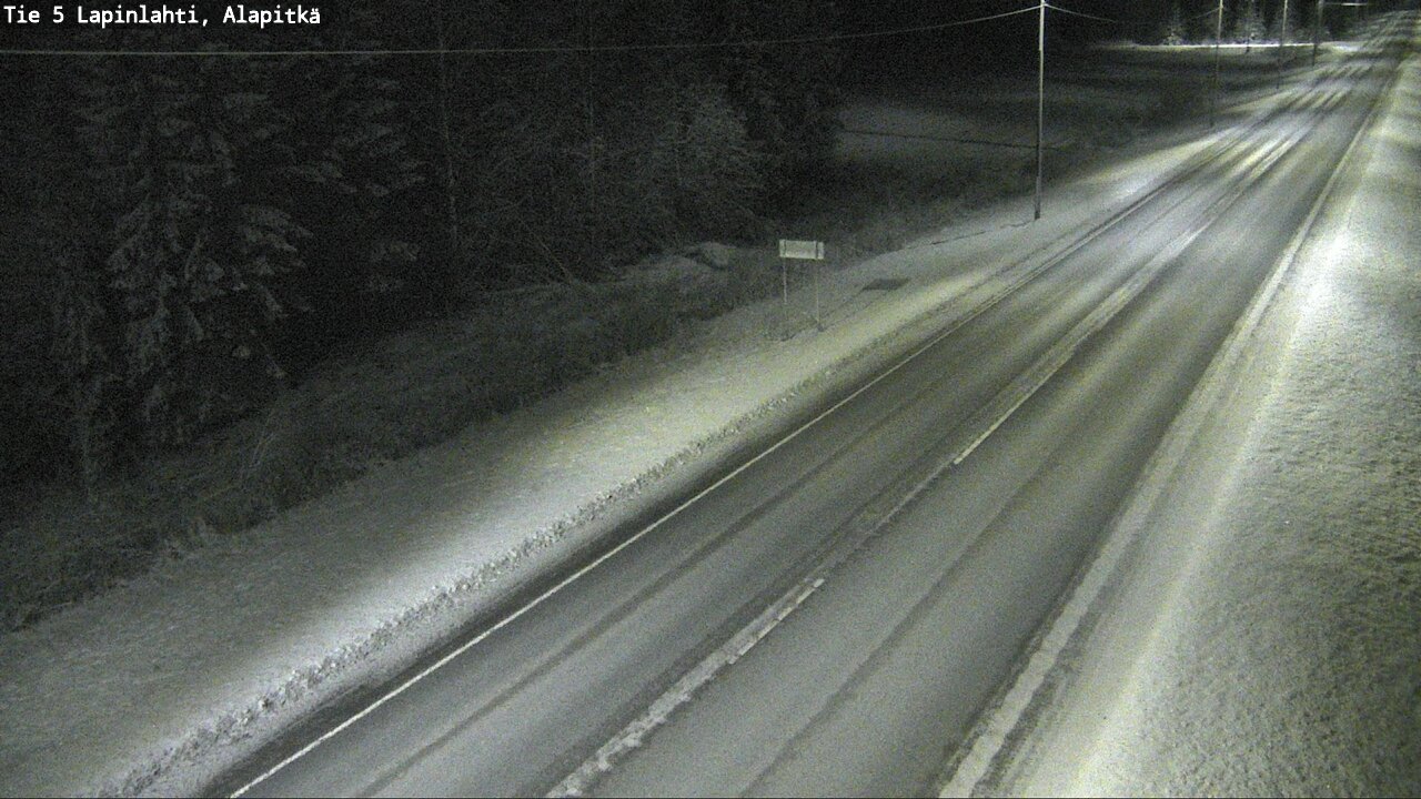 Kelikamerat Kuva Tie 5 Lapinlahti, Alapitkä, Lapinlahti, Pohjois-Savo