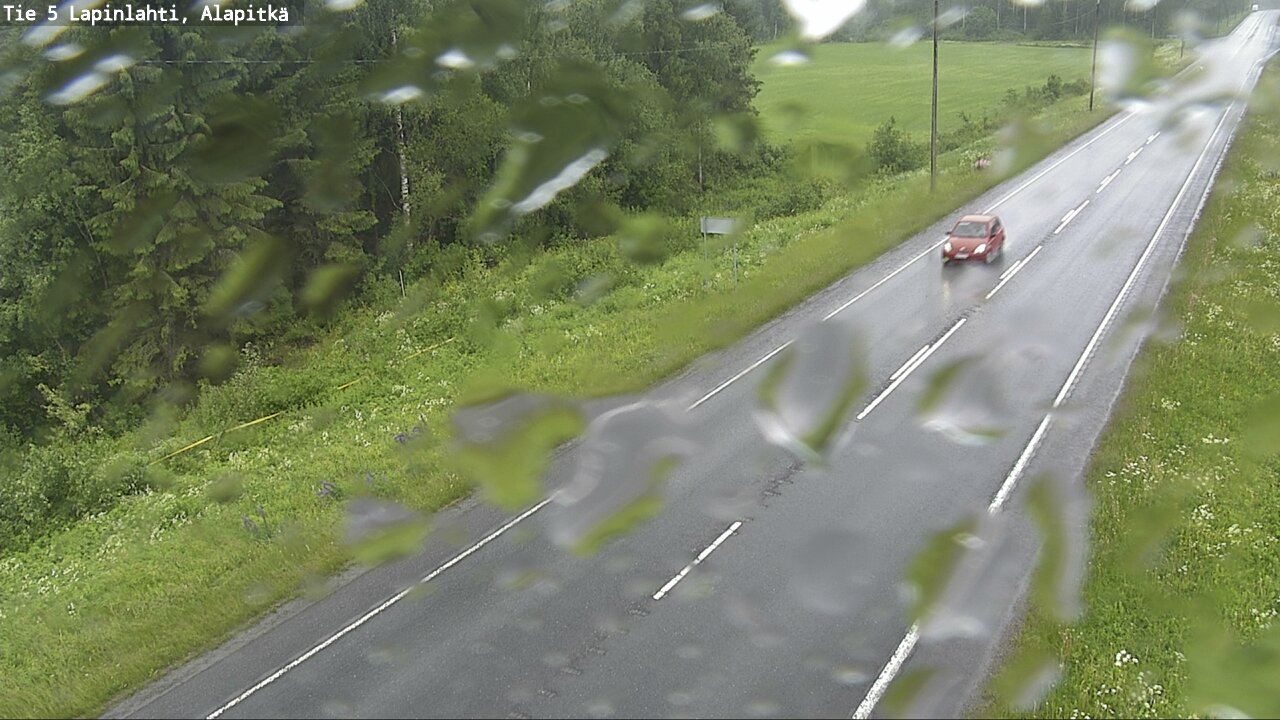 Weather Camera Image Väg 5 Lapinlax, Alapitkä, Lapinlahti, Pohjois-Savo