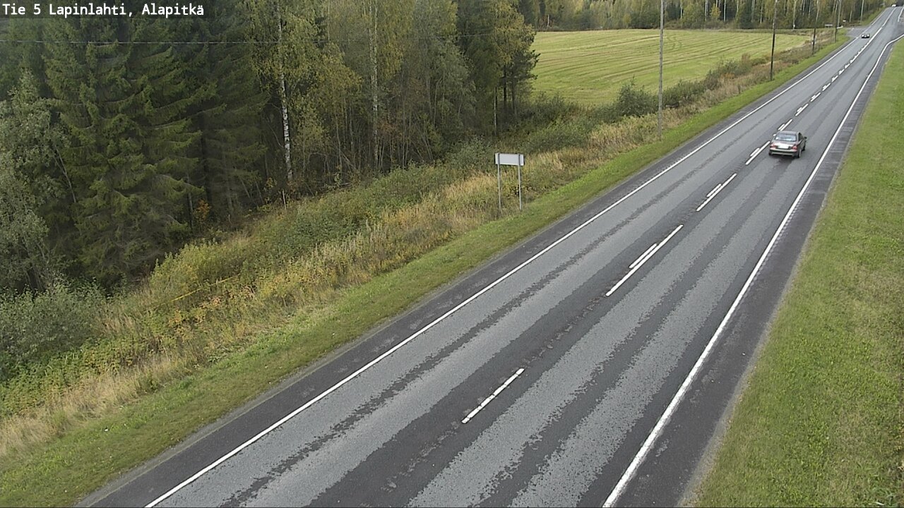 Kelikamerat Kuva Tie 5 Lapinlahti, Alapitkä, Lapinlahti, Pohjois-Savo