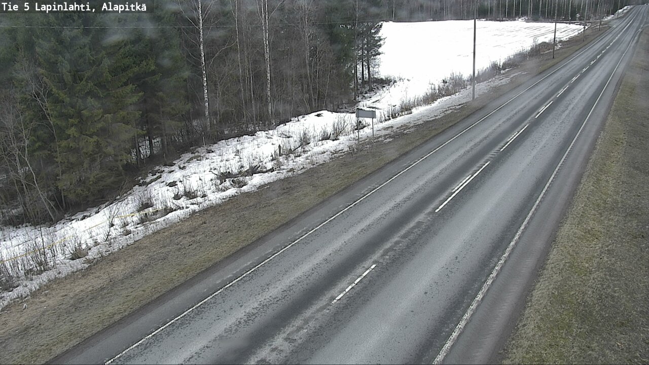 Kelikamerat Kuva Tie 5 Lapinlahti, Alapitkä, Lapinlahti, Pohjois-Savo