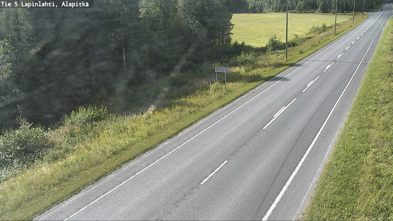Kelikamerat Kuva Tie 5 Lapinlahti, Alapitkä, Lapinlahti, Pohjois-Savo
