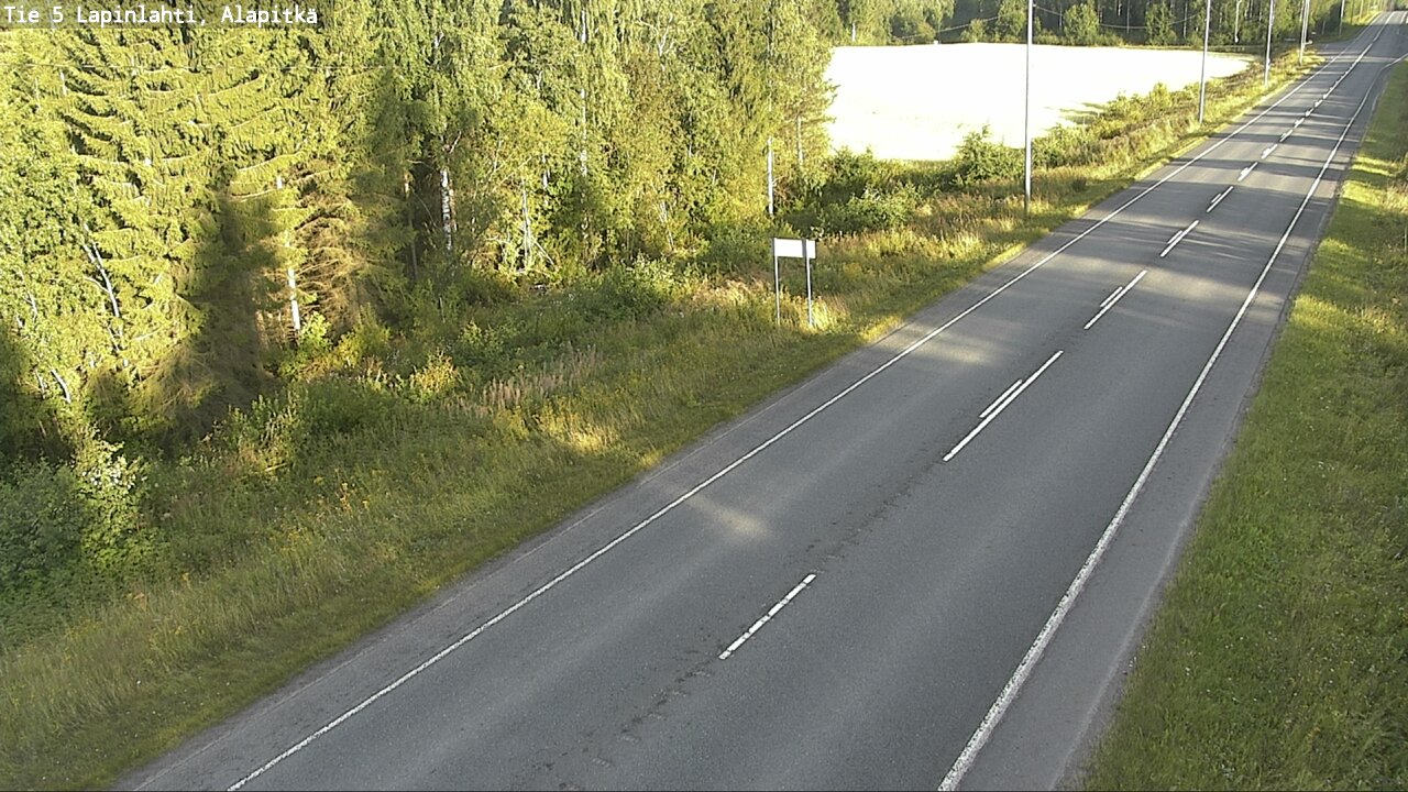 Kelikamerat Kuva Tie 5 Lapinlahti, Alapitkä, Lapinlahti, Pohjois-Savo