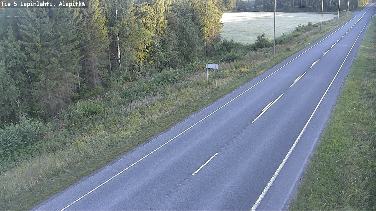 Kelikamerat Kuva Tie 5 Lapinlahti, Alapitkä, Lapinlahti, Pohjois-Savo