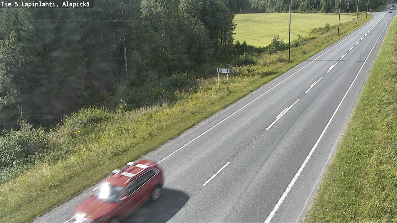 Kelikamerat Kuva Tie 5 Lapinlahti, Alapitkä, Lapinlahti, Pohjois-Savo
