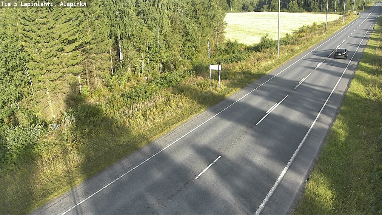 Kelikamerat Kuva Tie 5 Lapinlahti, Alapitkä, Lapinlahti, Pohjois-Savo