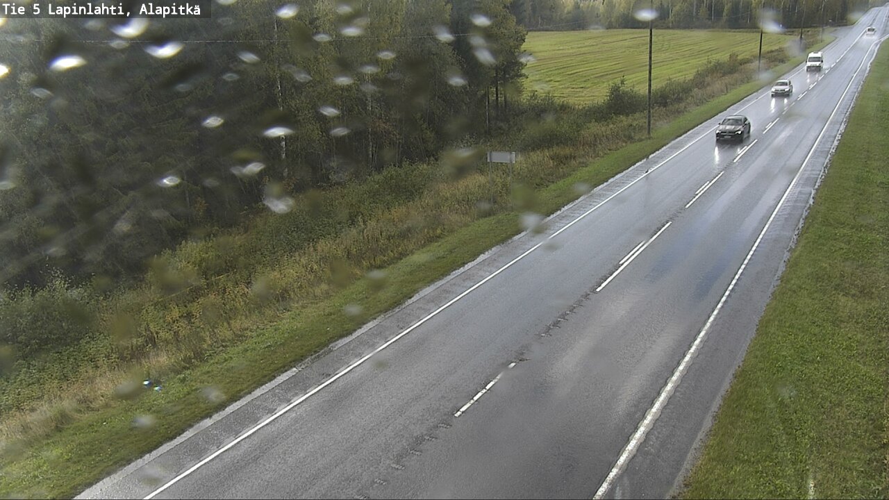 Weather Camera Image Väg 5 Lapinlax, Alapitkä, Lapinlahti, Pohjois-Savo