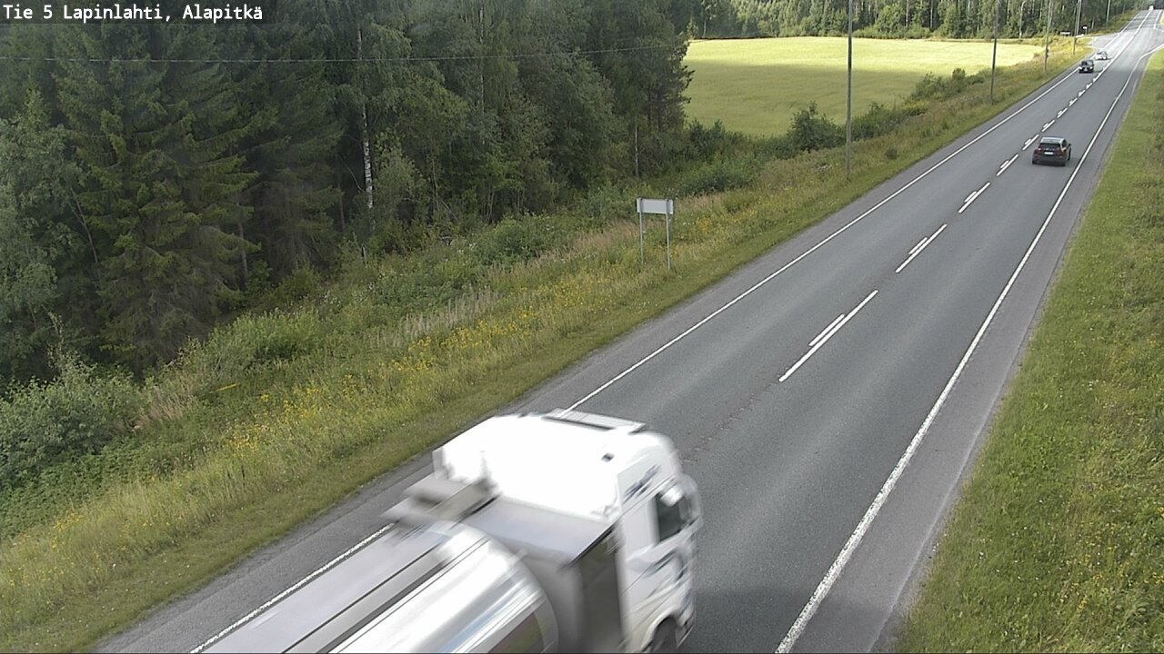 Kelikamerat Kuva Tie 5 Lapinlahti, Alapitkä, Lapinlahti, Pohjois-Savo
