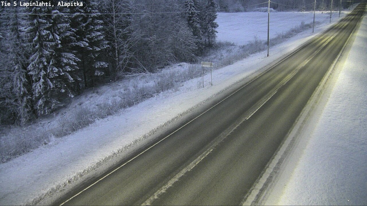 Kelikamerat Kuva Tie 5 Lapinlahti, Alapitkä, Lapinlahti, Pohjois-Savo