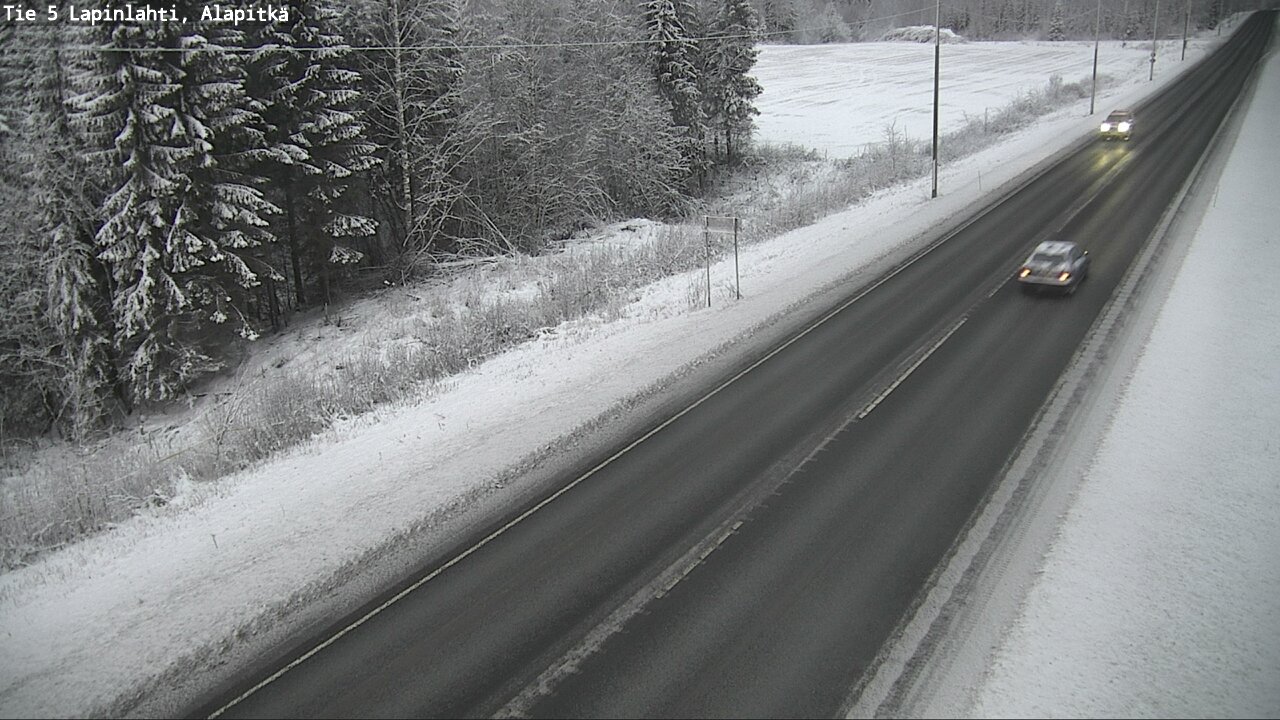 Kelikamerat Kuva Tie 5 Lapinlahti, Alapitkä, Lapinlahti, Pohjois-Savo