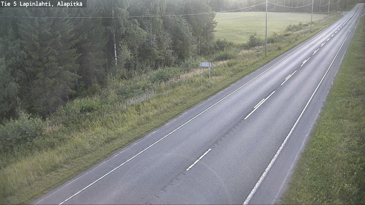 Kelikamerat Kuva Tie 5 Lapinlahti, Alapitkä, Lapinlahti, Pohjois-Savo