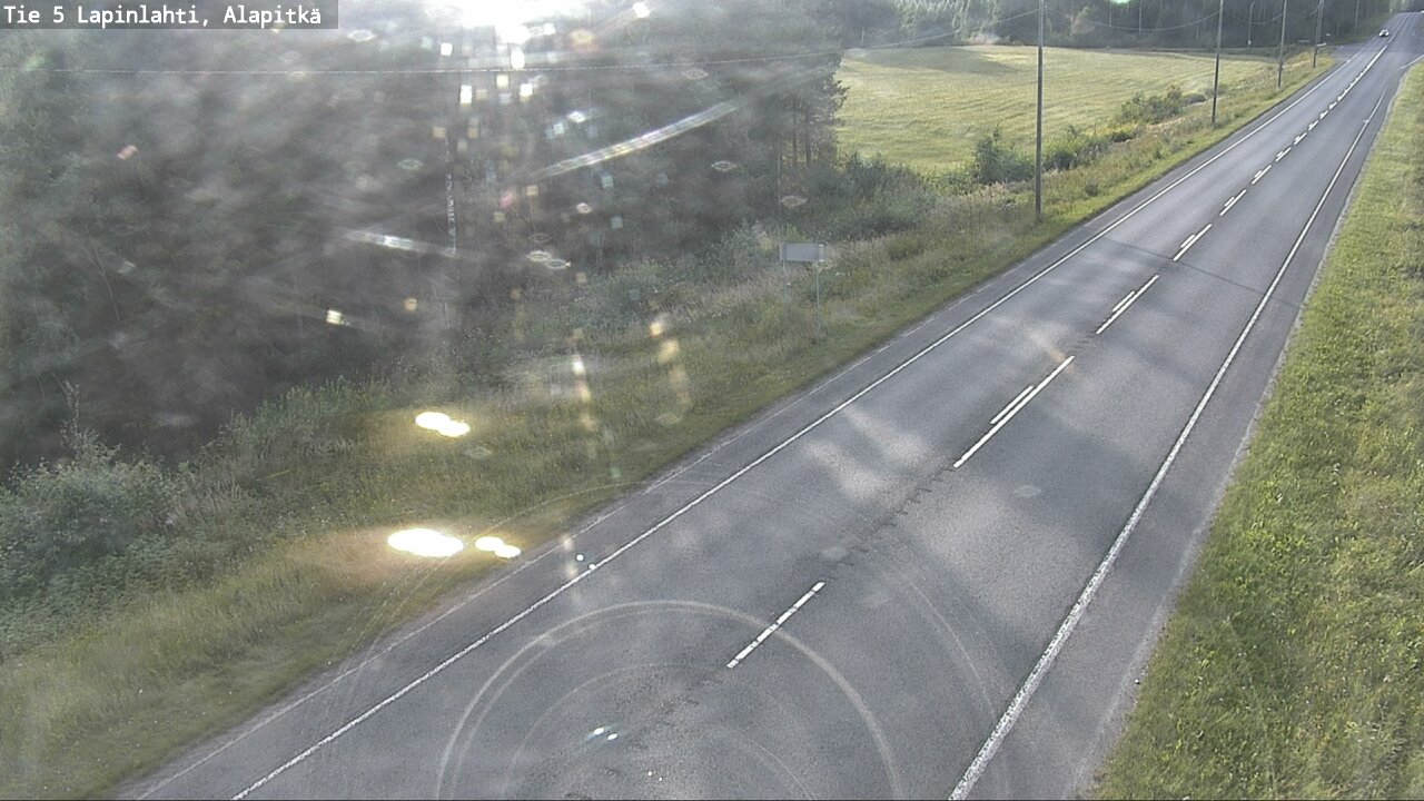 Kelikamerat Kuva Tie 5 Lapinlahti, Alapitkä, Lapinlahti, Pohjois-Savo
