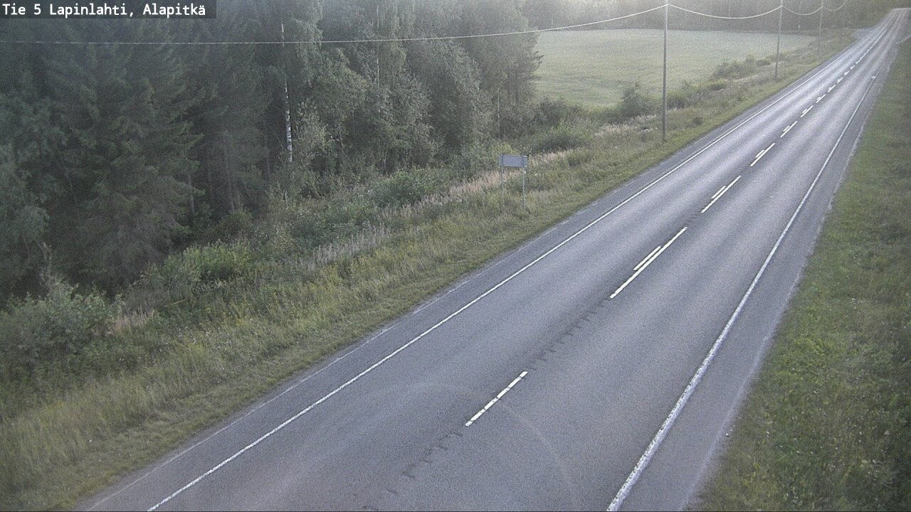 Kelikamerat Kuva Tie 5 Lapinlahti, Alapitkä, Lapinlahti, Pohjois-Savo