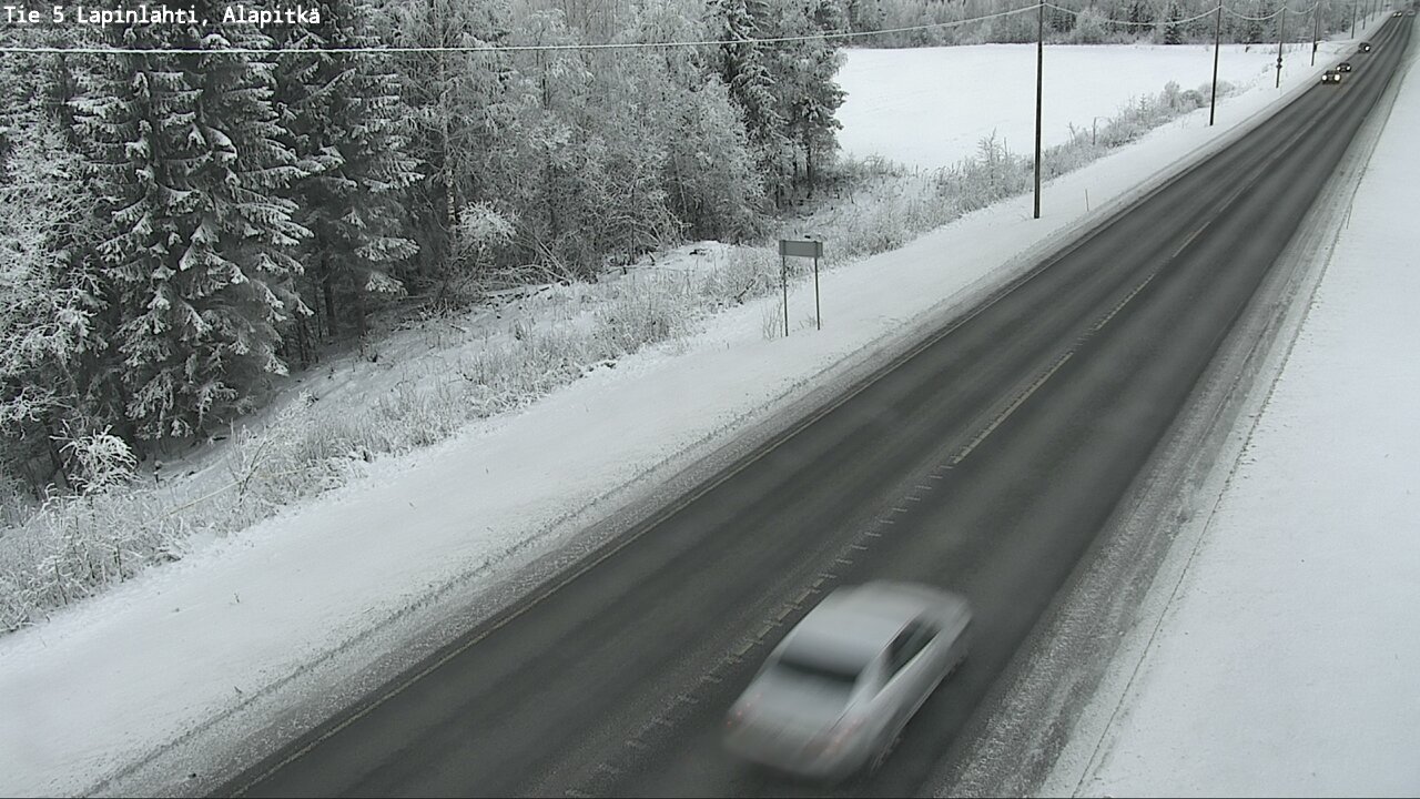 Kelikamerat Kuva Tie 5 Lapinlahti, Alapitkä, Lapinlahti, Pohjois-Savo