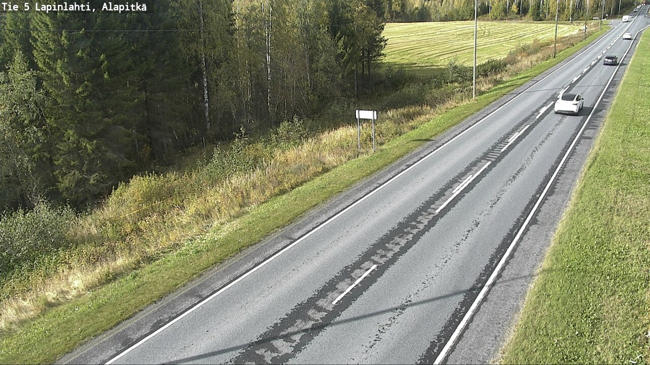 Kelikamerat Kuva Tie 5 Lapinlahti, Alapitkä, Lapinlahti, Pohjois-Savo