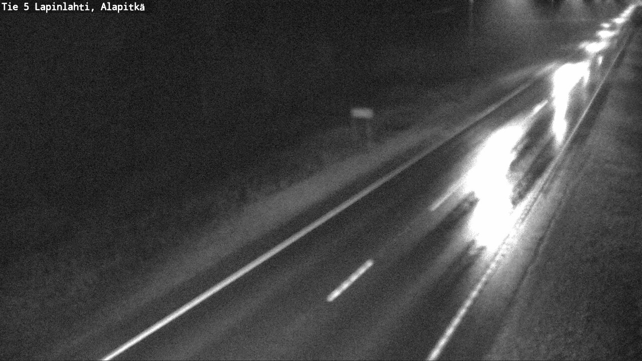 Weather Camera Image Väg 5 Lapinlax, Alapitkä, Lapinlahti, Pohjois-Savo