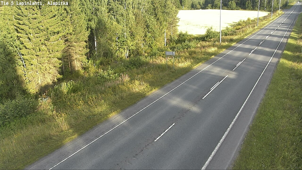 Kelikamerat Kuva Tie 5 Lapinlahti, Alapitkä, Lapinlahti, Pohjois-Savo