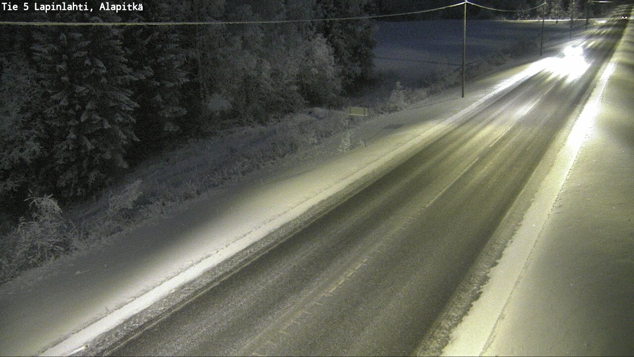 Kelikamerat Kuva Tie 5 Lapinlahti, Alapitkä, Lapinlahti, Pohjois-Savo