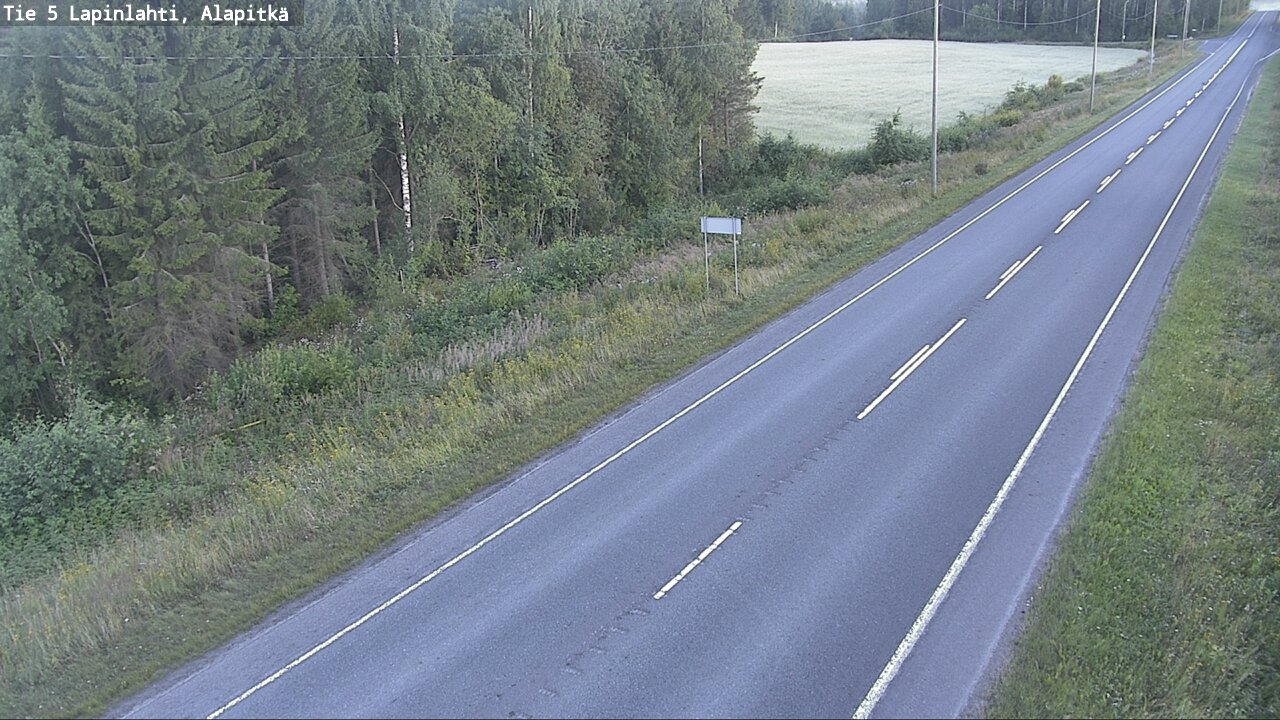 Kelikamerat Kuva Tie 5 Lapinlahti, Alapitkä, Lapinlahti, Pohjois-Savo