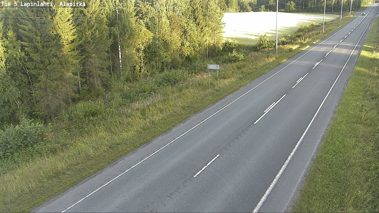 Kelikamerat Kuva Tie 5 Lapinlahti, Alapitkä, Lapinlahti, Pohjois-Savo