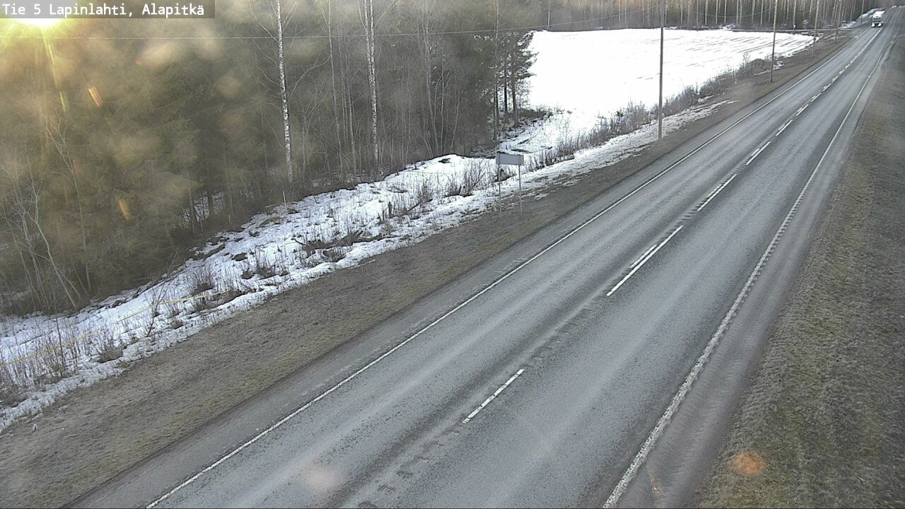 Kelikamerat Kuva Tie 5 Lapinlahti, Alapitkä, Lapinlahti, Pohjois-Savo