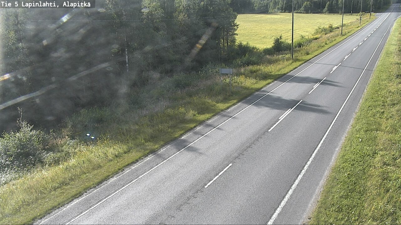 Kelikamerat Kuva Tie 5 Lapinlahti, Alapitkä, Lapinlahti, Pohjois-Savo