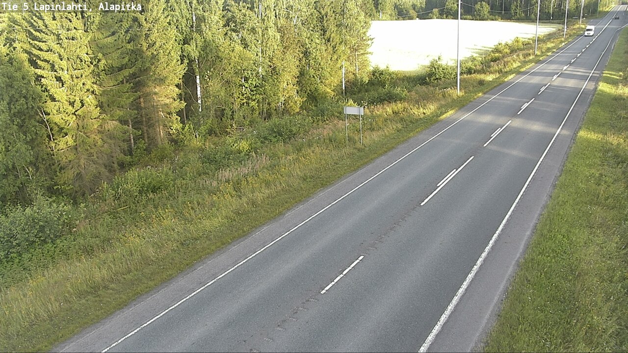 Kelikamerat Kuva Tie 5 Lapinlahti, Alapitkä, Lapinlahti, Pohjois-Savo