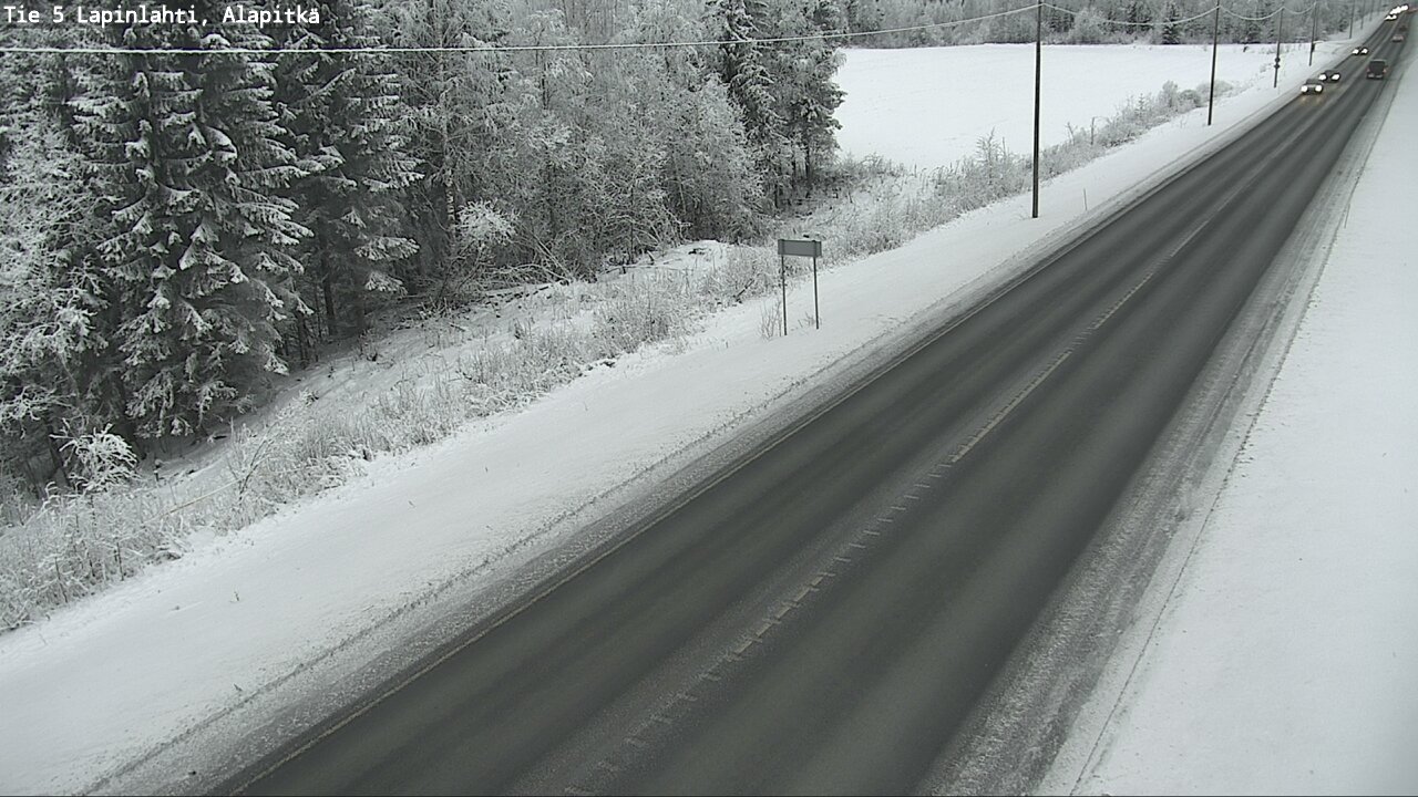 Kelikamerat Kuva Tie 5 Lapinlahti, Alapitkä, Lapinlahti, Pohjois-Savo