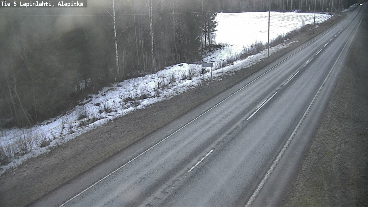 Kelikamerat Kuva Tie 5 Lapinlahti, Alapitkä, Lapinlahti, Pohjois-Savo