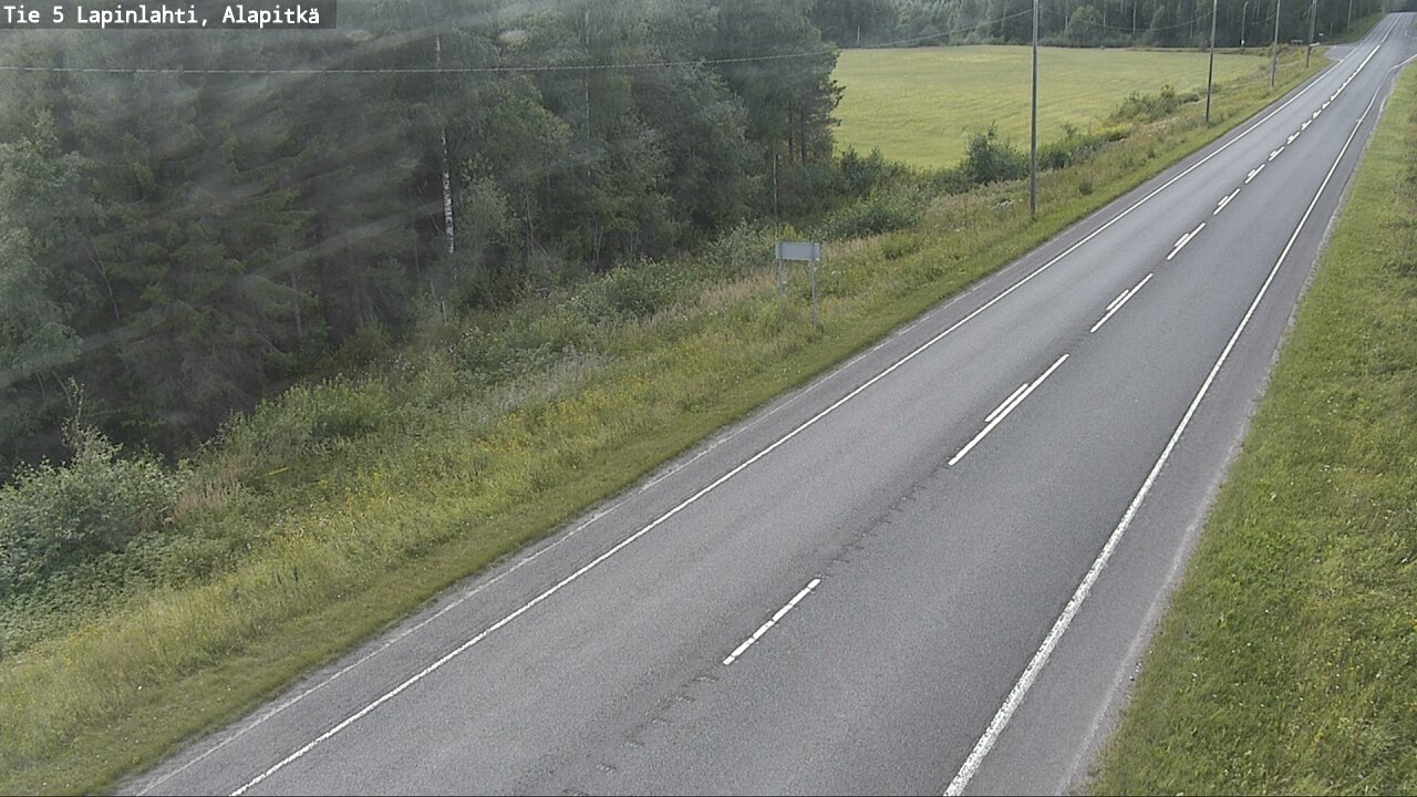 Kelikamerat Kuva Tie 5 Lapinlahti, Alapitkä, Lapinlahti, Pohjois-Savo