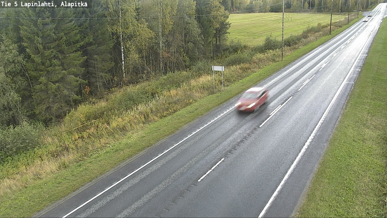Kelikamerat Kuva Tie 5 Lapinlahti, Alapitkä, Lapinlahti, Pohjois-Savo