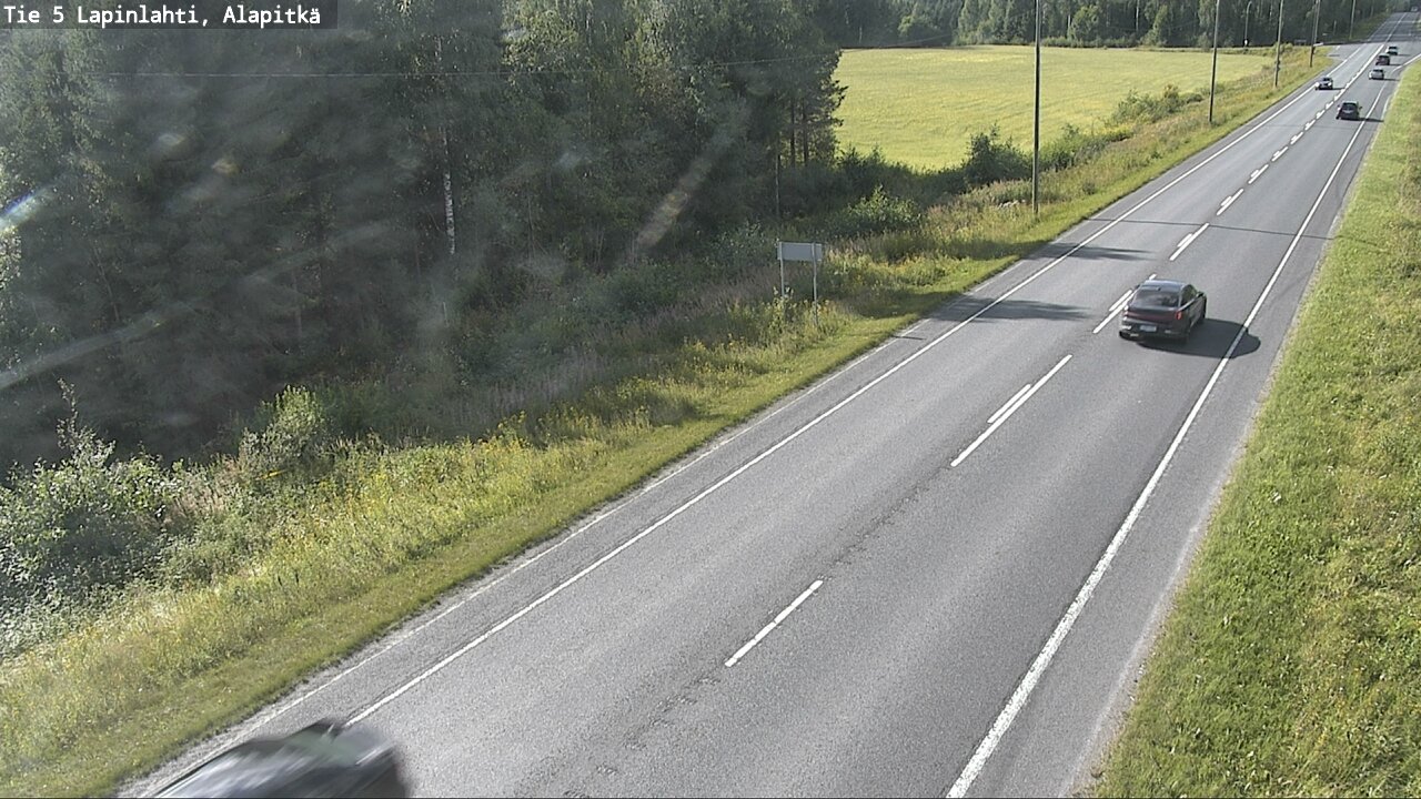 Kelikamerat Kuva Tie 5 Lapinlahti, Alapitkä, Lapinlahti, Pohjois-Savo