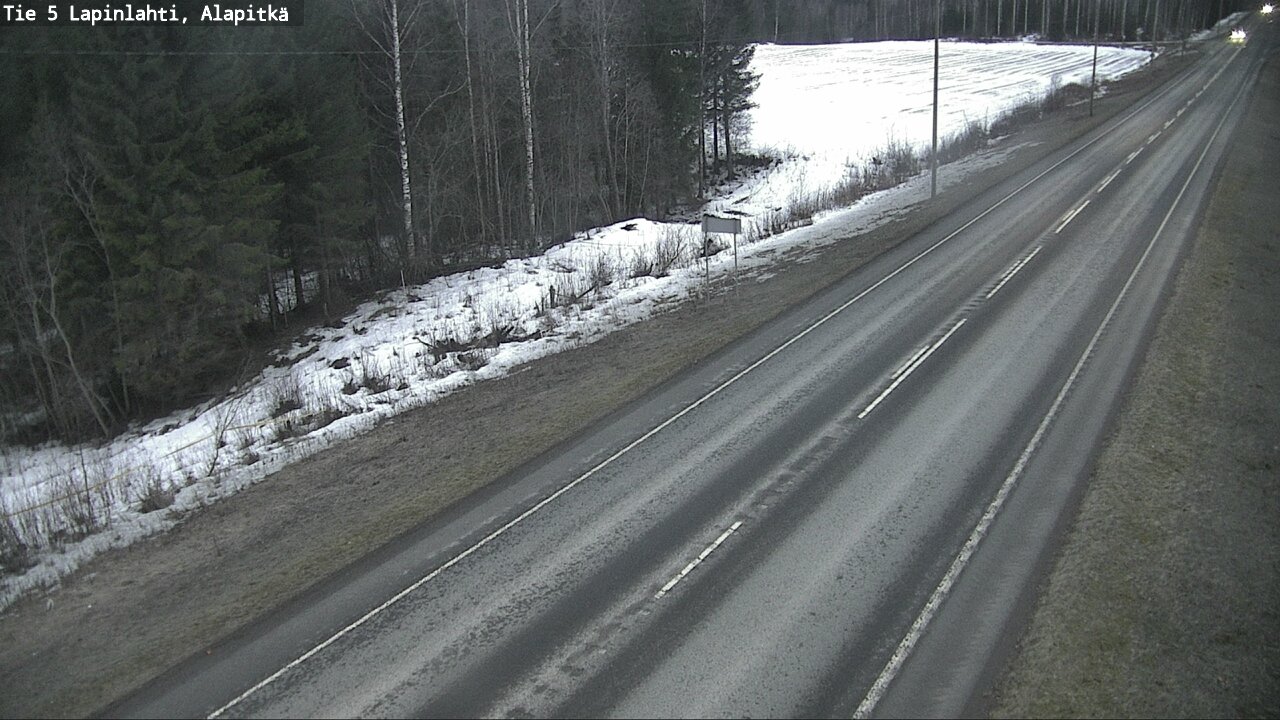 Kelikamerat Kuva Tie 5 Lapinlahti, Alapitkä, Lapinlahti, Pohjois-Savo