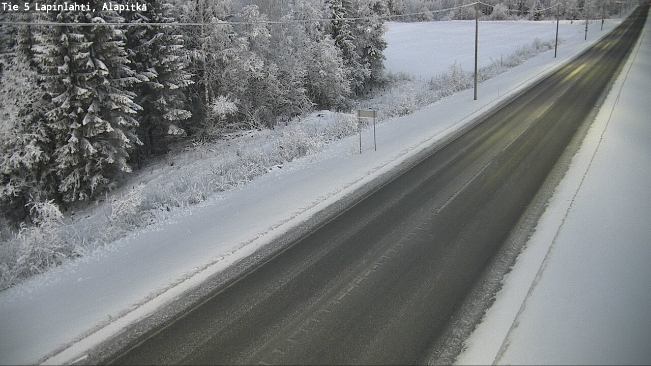 Kelikamerat Kuva Tie 5 Lapinlahti, Alapitkä, Lapinlahti, Pohjois-Savo