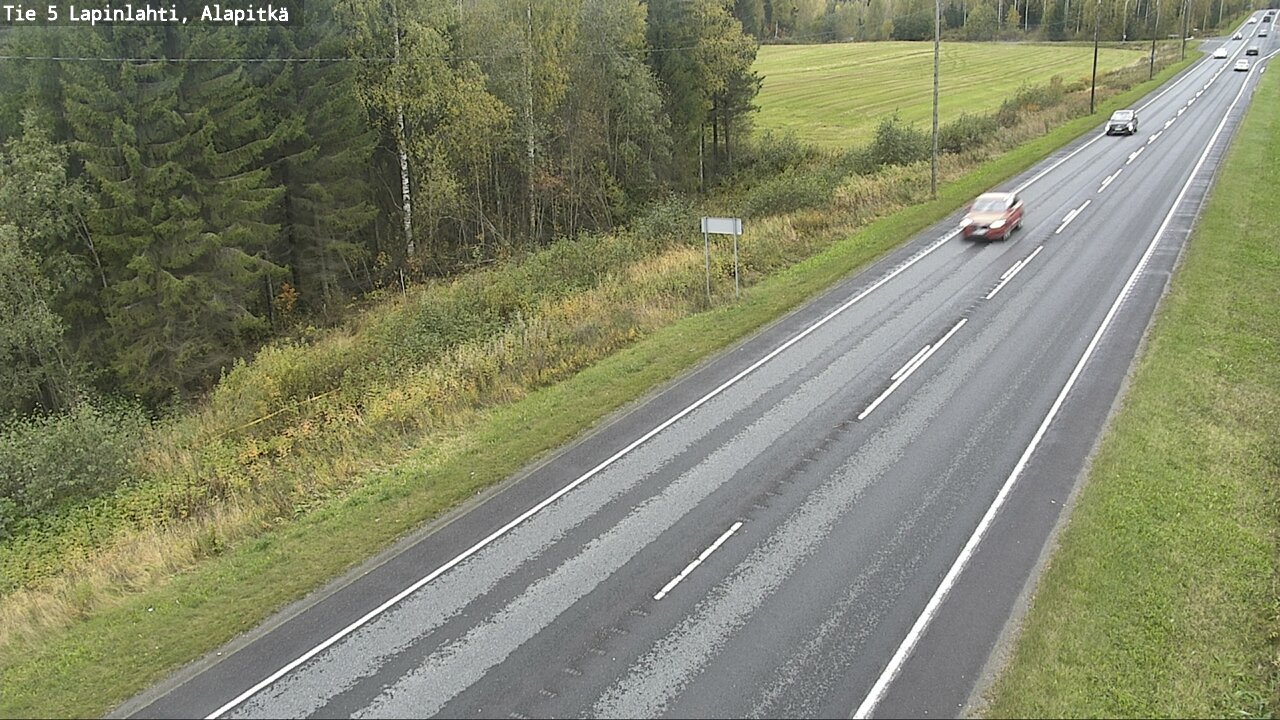 Kelikamerat Kuva Tie 5 Lapinlahti, Alapitkä, Lapinlahti, Pohjois-Savo