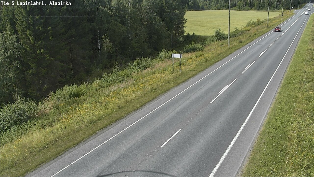 Kelikamerat Kuva Tie 5 Lapinlahti, Alapitkä, Lapinlahti, Pohjois-Savo