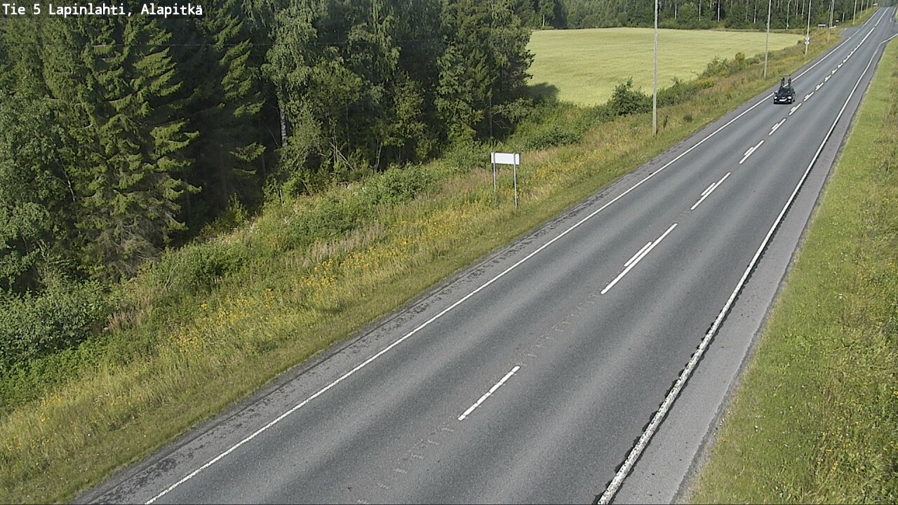 Kelikamerat Kuva Tie 5 Lapinlahti, Alapitkä, Lapinlahti, Pohjois-Savo