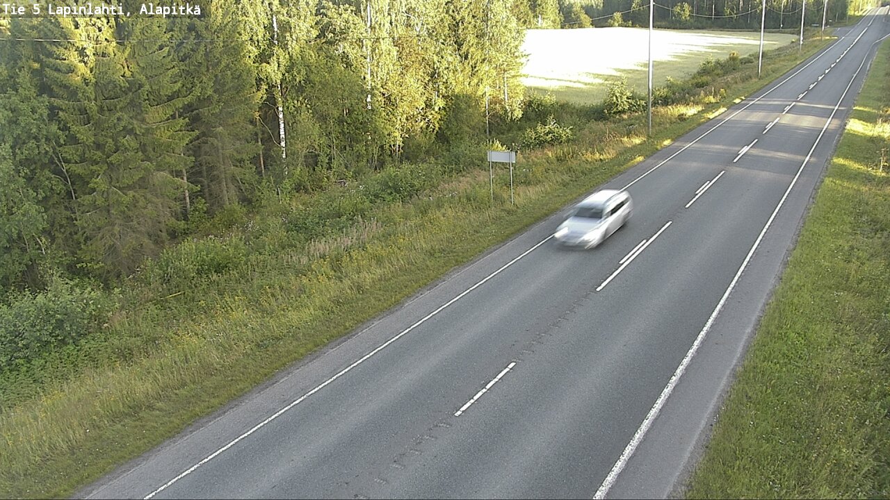Kelikamerat Kuva Tie 5 Lapinlahti, Alapitkä, Lapinlahti, Pohjois-Savo