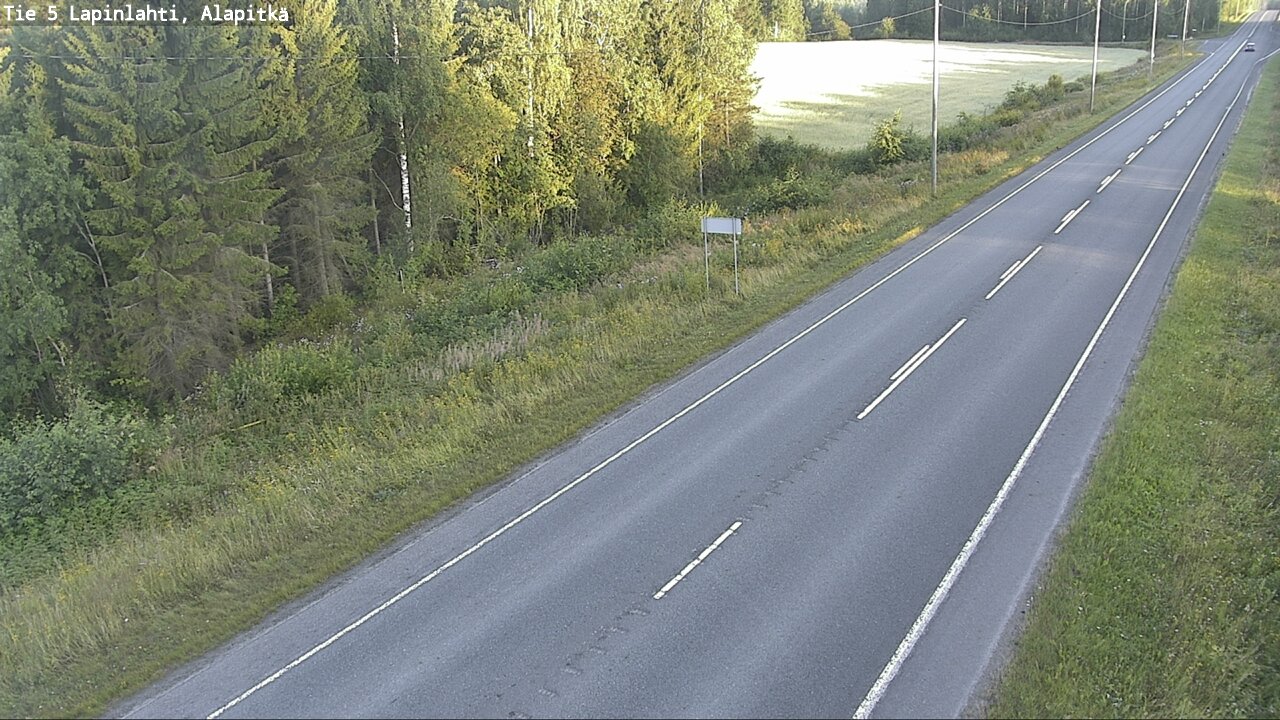 Kelikamerat Kuva Tie 5 Lapinlahti, Alapitkä, Lapinlahti, Pohjois-Savo