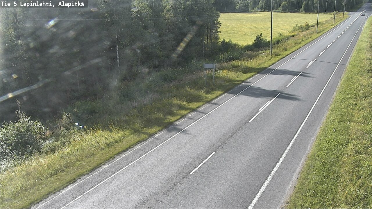 Kelikamerat Kuva Tie 5 Lapinlahti, Alapitkä, Lapinlahti, Pohjois-Savo