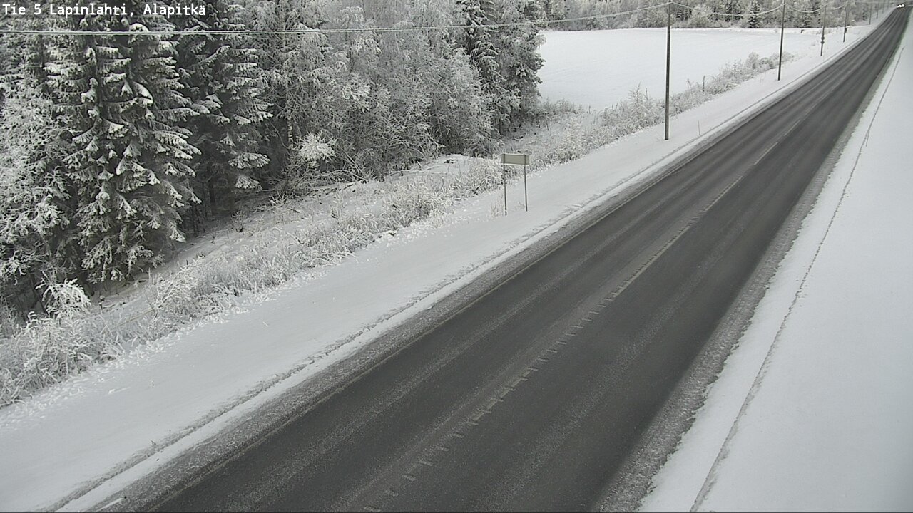 Kelikamerat Kuva Tie 5 Lapinlahti, Alapitkä, Lapinlahti, Pohjois-Savo