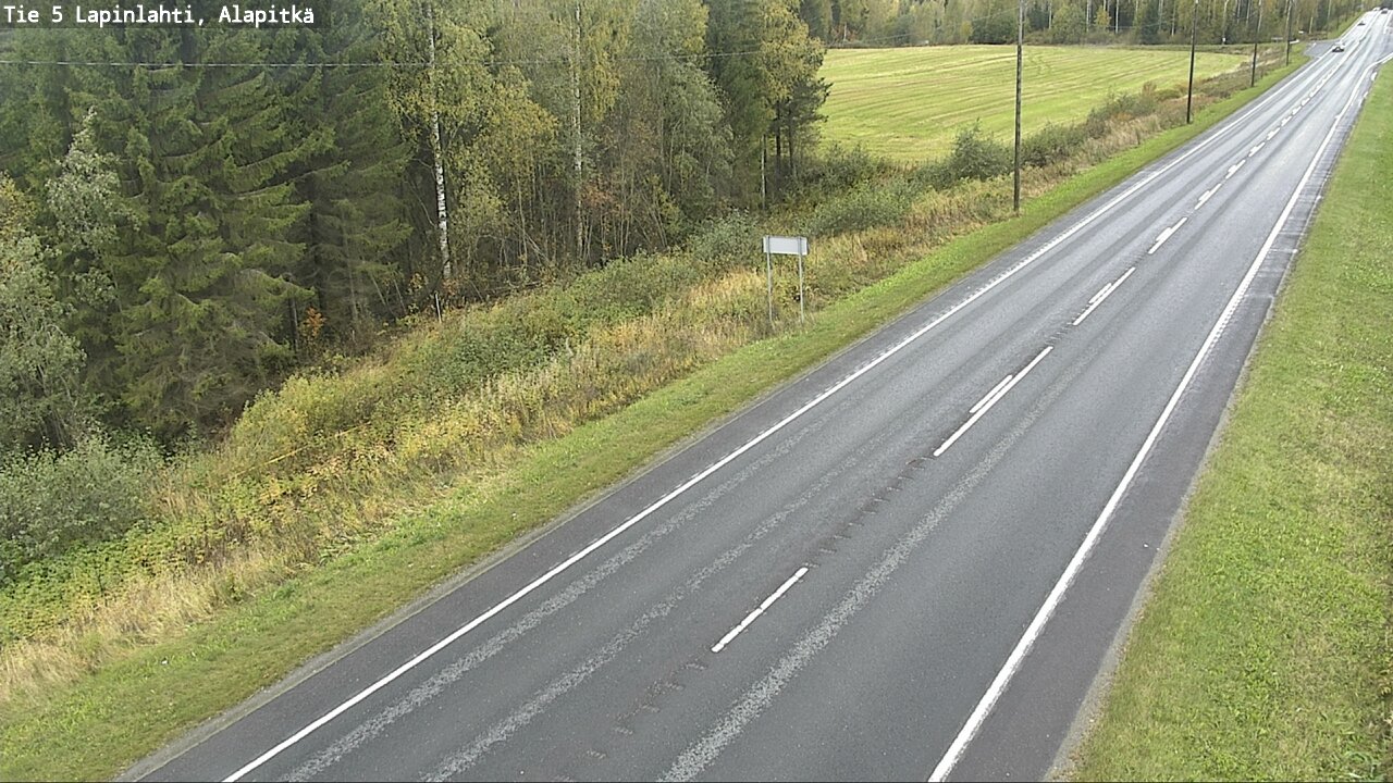 Kelikamerat Kuva Tie 5 Lapinlahti, Alapitkä, Lapinlahti, Pohjois-Savo