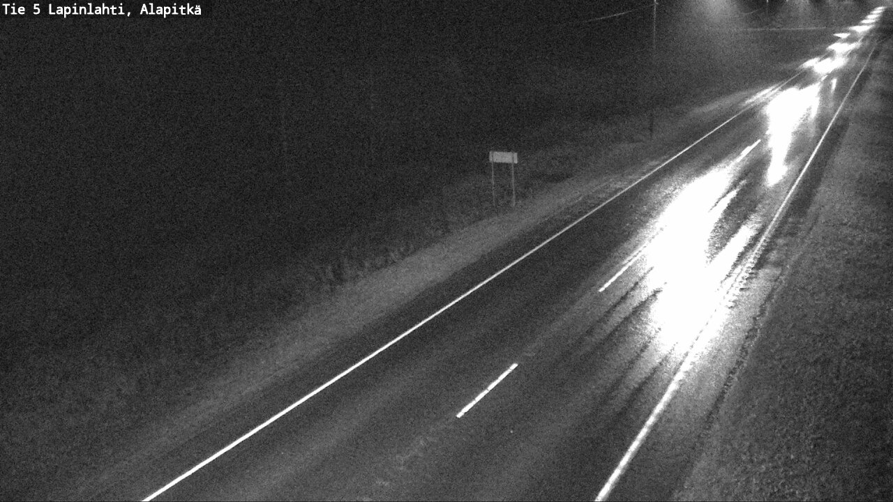 Weather Camera Image Väg 5 Lapinlax, Alapitkä, Lapinlahti, Pohjois-Savo