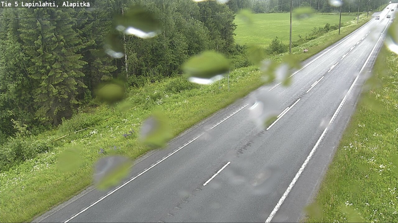 Weather Camera Image Väg 5 Lapinlax, Alapitkä, Lapinlahti, Pohjois-Savo