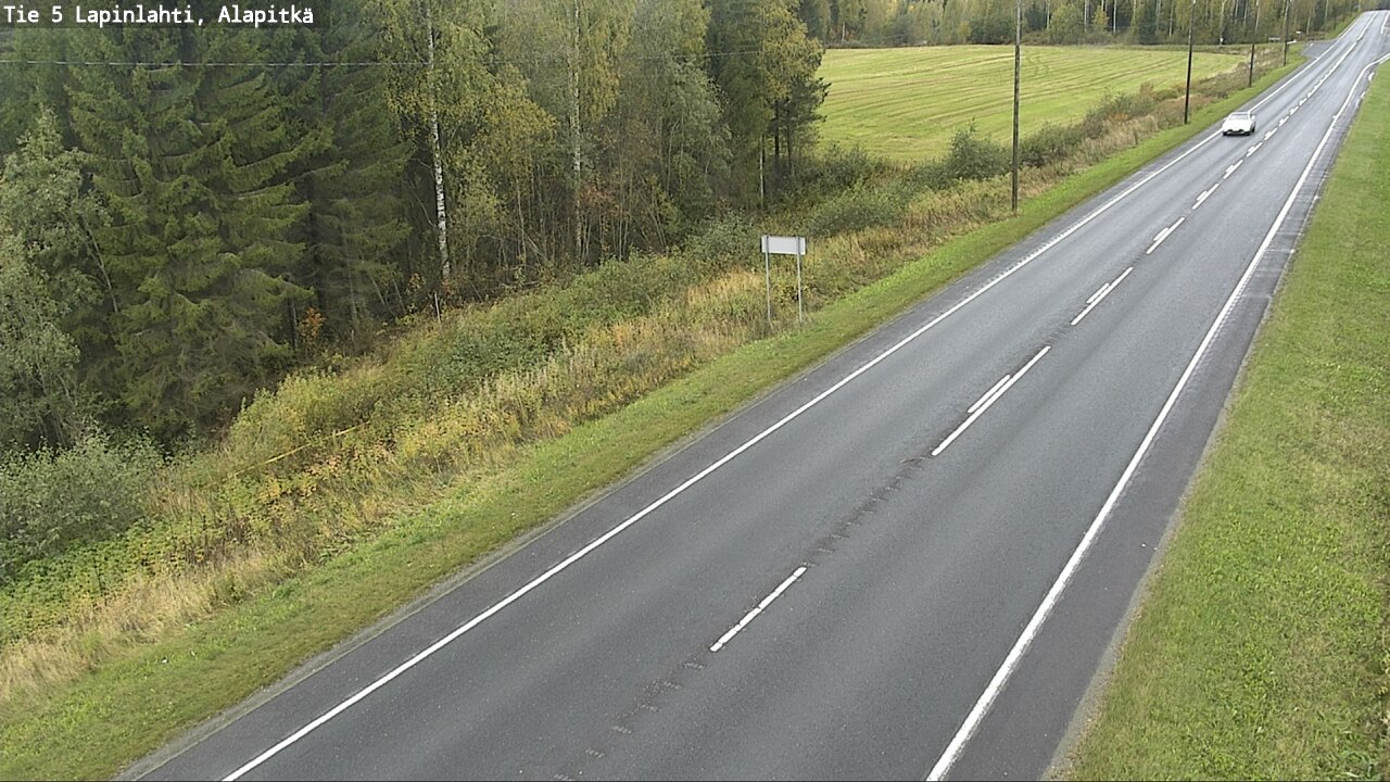 Kelikamerat Kuva Tie 5 Lapinlahti, Alapitkä, Lapinlahti, Pohjois-Savo