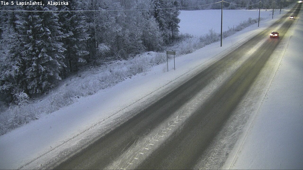 Kelikamerat Kuva Tie 5 Lapinlahti, Alapitkä, Lapinlahti, Pohjois-Savo