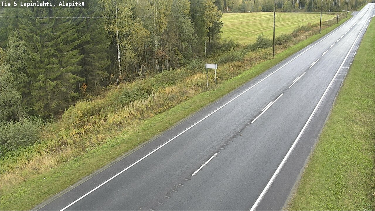 Kelikamerat Kuva Tie 5 Lapinlahti, Alapitkä, Lapinlahti, Pohjois-Savo